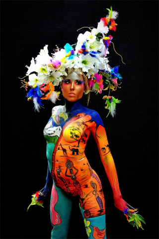 Illustration for article titled Phantasmagoric body art from this year's World Bodypainting Festival